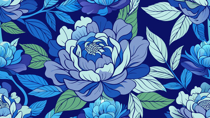 Vector illustration Seamless floral patterns flower peony Beige backgrounds for Fashionable textile, book covers, Digital interfaces, prints design templates material, seamless pattern, seamless, 