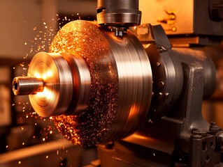 selective focus use of machines for precise metal cutting