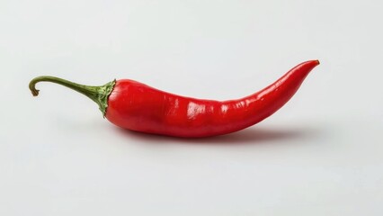 Peperoncino. Chili crisp Hot wallet Piri Calabrian CPython Pungency Spicychat Pepper Content ancho OPNsense Red close-up on white background