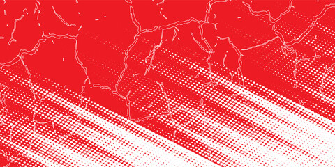 red and white brush wrap car sticker pattern abstract banner sporty lines red and white color combination grunge brush modern pattern racing motorsport vector design.