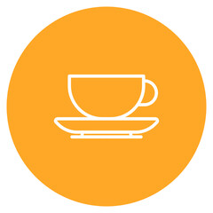 Coffee icon vector image. Can be used for Morning and Breakfast.