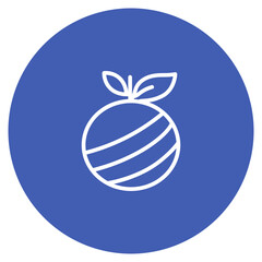 Orange icon vector image. Can be used for Morning and Breakfast.