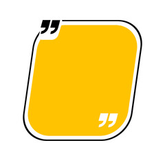 Bubble testimonial banner, quote, infographic. Social media post template designs for quotes. Empty speech bubbles, quote bubbles and text box
