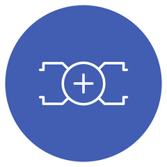 Fototapeta premium Algorithm icon vector image. Can be used for Coding and Development.