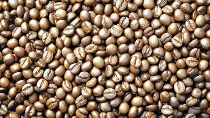 Robusta Coffee. Caffeine scrub Macadamia Lion's mane Specialty Yemeni arabica Javy decaf roasters Close-up roasted beans texture background, arom