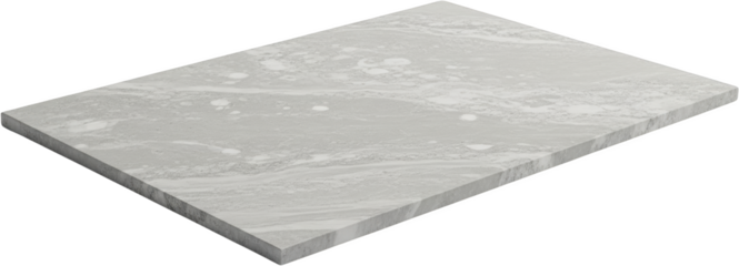 Textured grey marble slab with subtle white veins isolated on black ready to isolate transparent background