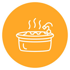Jacuzzi icon vector image. Can be used for Spa.