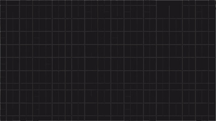 High-Contrast Black and White Graph Paper Pattern