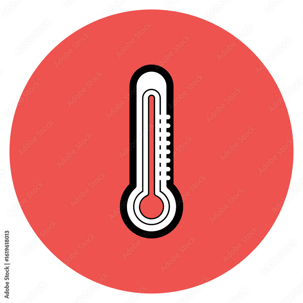 Poster thermometer icon vector image. can be used for spa.