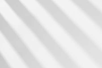 gray geometric slash line shadow and black thick stripe silhouette shade on empty white background