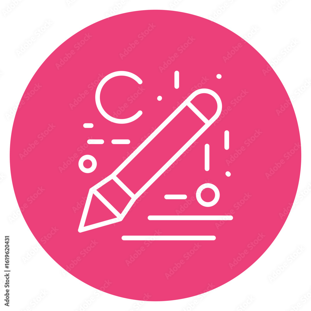 Poster typography icon vector image. can be used for seo and web.