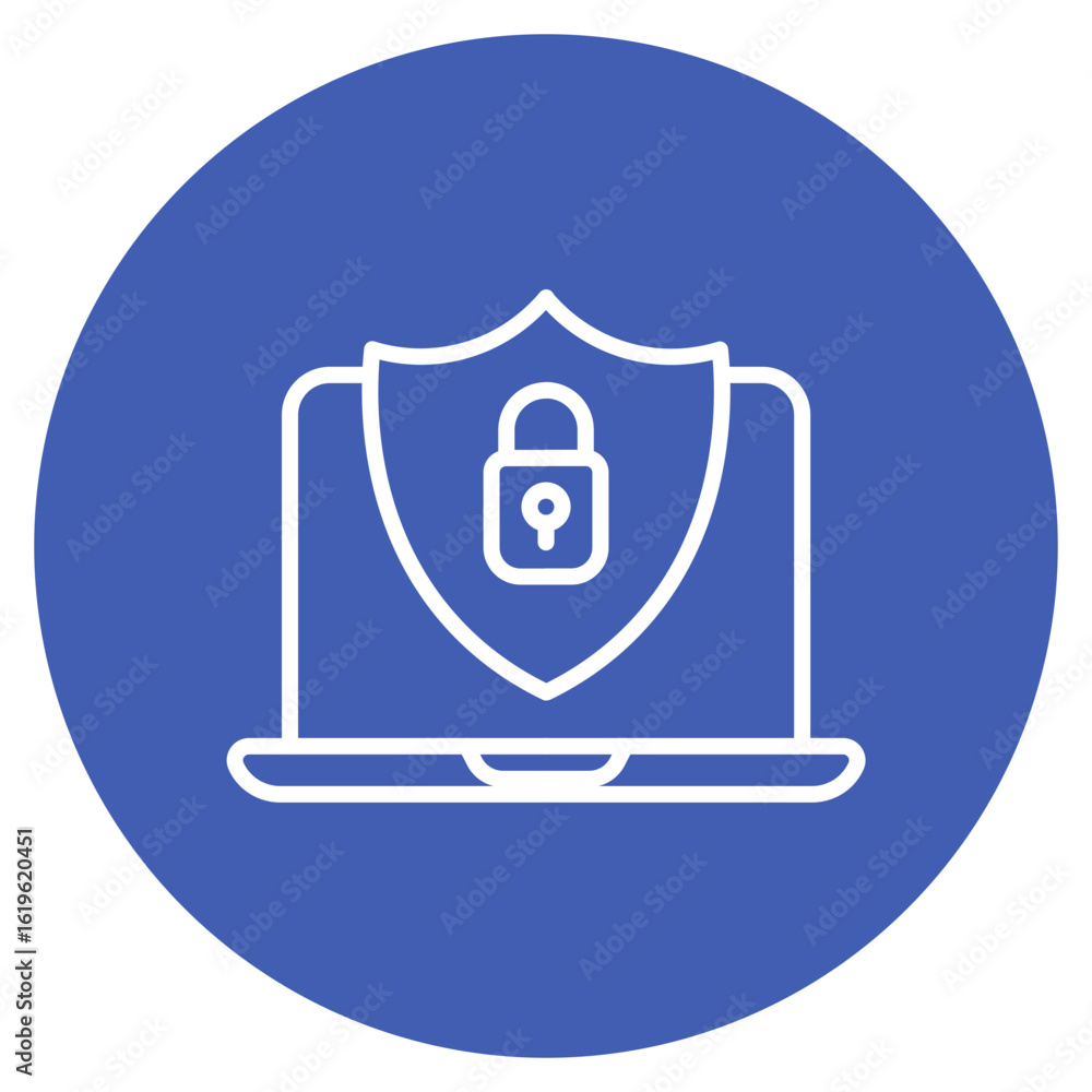 Poster security settings icon vector image. can be used for seo and web.