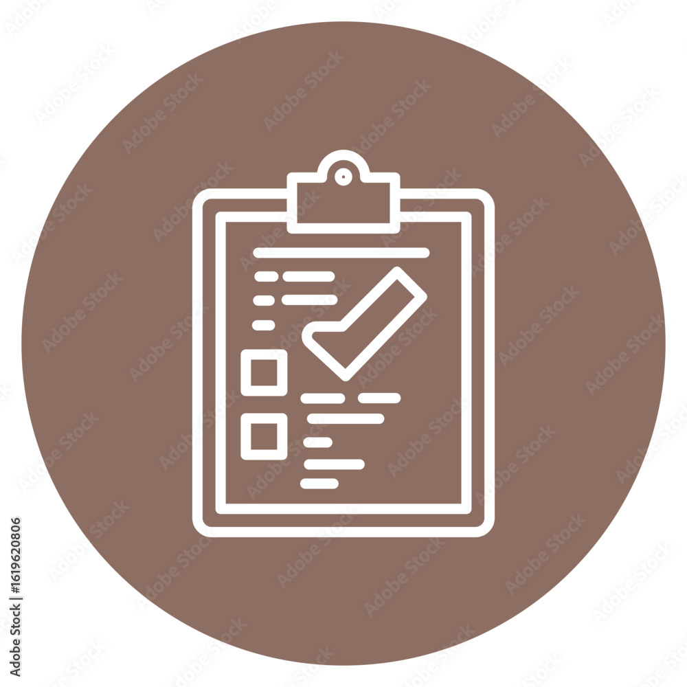Poster complted tasks icon vector image. can be used for project management.