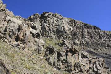 high mountain landscape