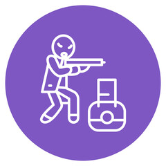 Bank Robbery icon vector image. Can be used for Prison.