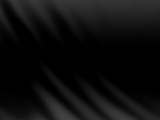 Abstract black wave. Dark ripple background
