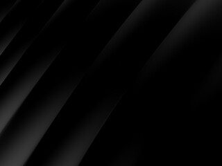 Abstract black wave. Dark ripple background