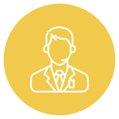 IT Specialist icon vector image. Can be used for Women.