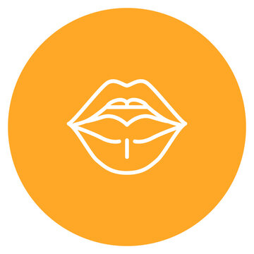 Salivary Glands icon vector image. Can be used for Human Anatomy.