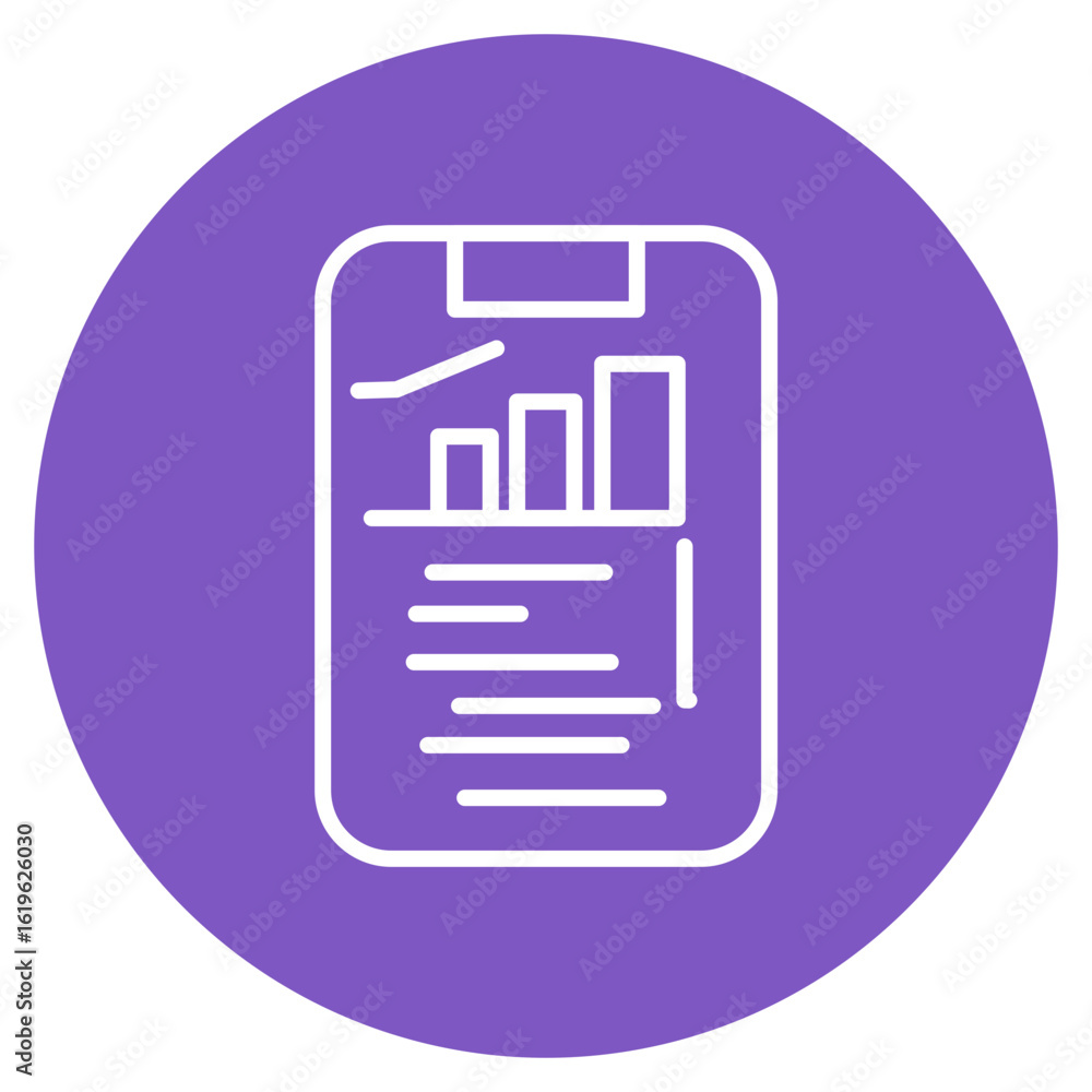 Poster audit icon vector image. can be used for quality assurance.