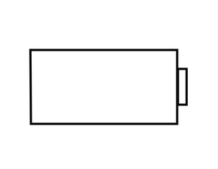 Obraz premium Battery Low Icon