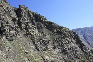 rock in the mountains