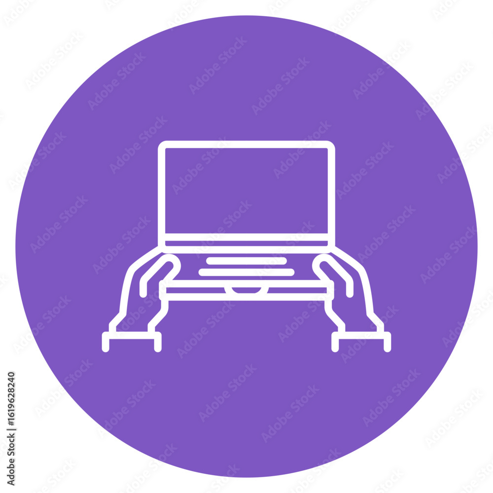 Poster network optimization icon vector image. can be used for networking.