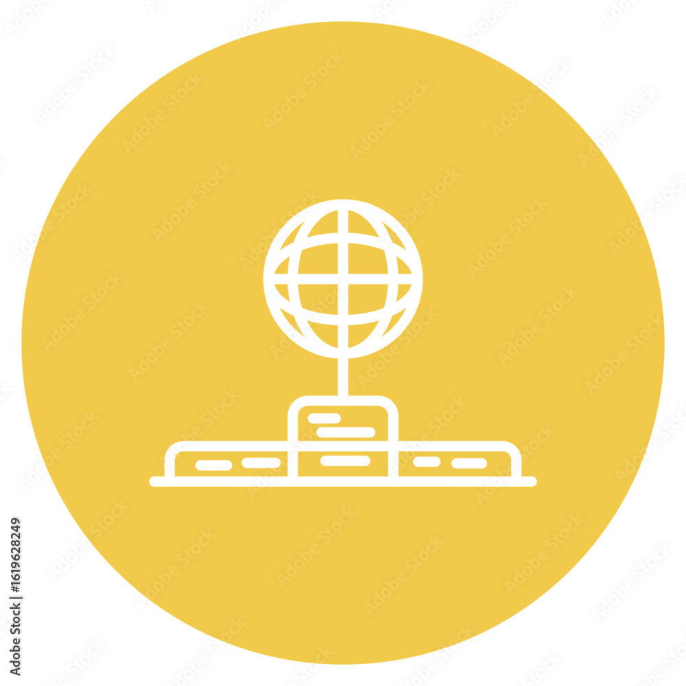 Poster network resilience icon vector image. can be used for networking.