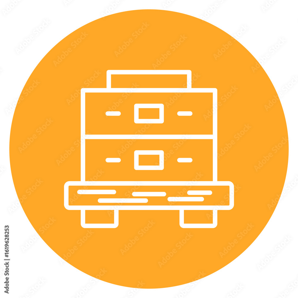 Poster network robustness icon vector image. can be used for networking.