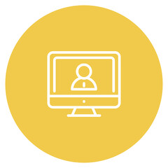 Network Access Control icon vector image. Can be used for Networking.