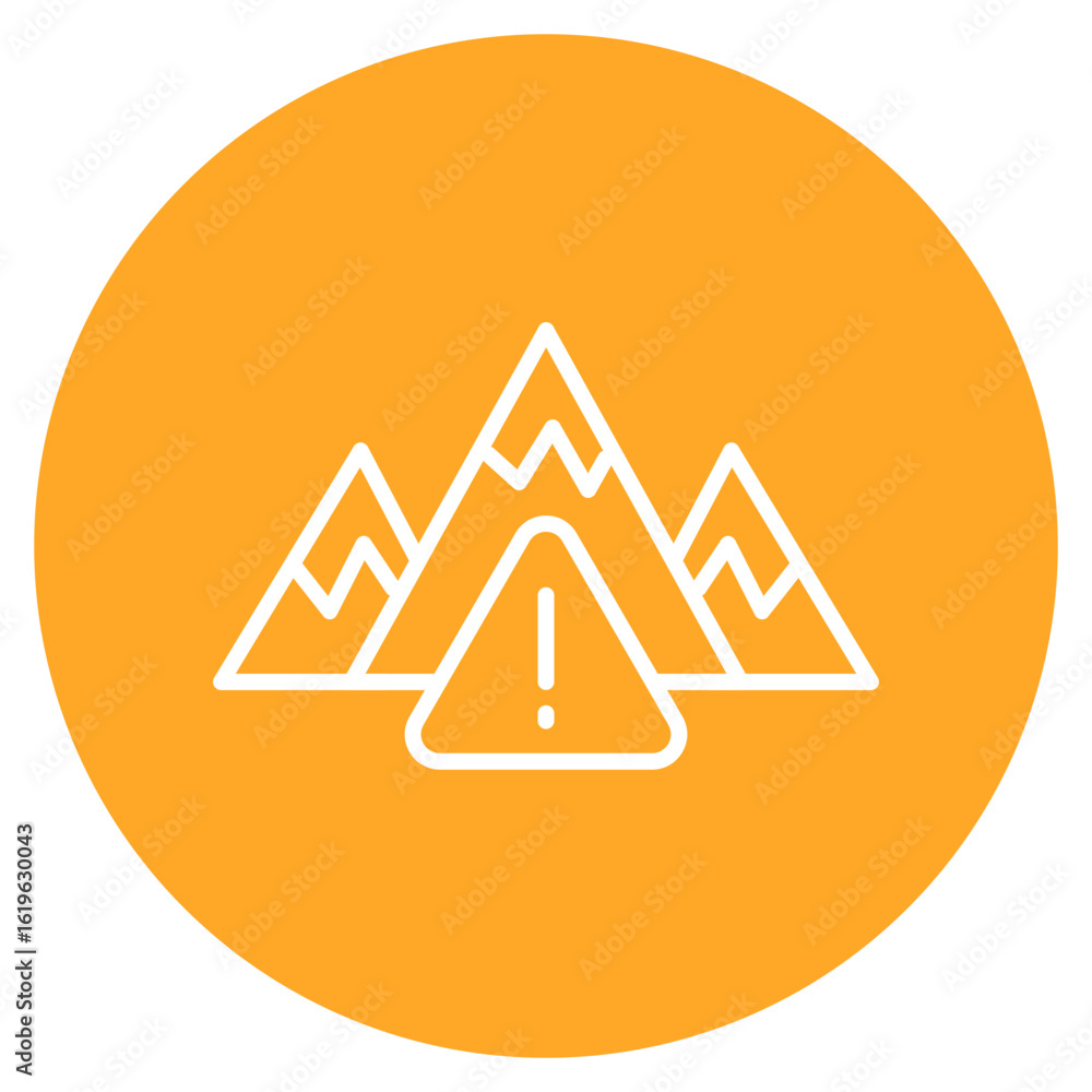 Aufkleber risk framework icon vector image. can be used for risk management.