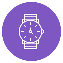 Watch icon vector image. Can be used for Fathers Day.