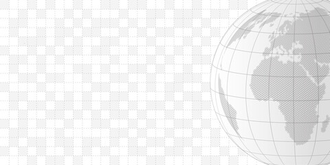 Global network connection. Global Business, Technology, Globalisation Concept, Vector illustration design template.
