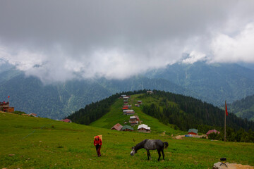 Ka&ccedil;kar Mountains Sal and Pokut Plateau