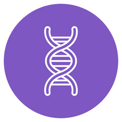Viral RNA Strand icon vector image. Can be used for Infectious Diseases.