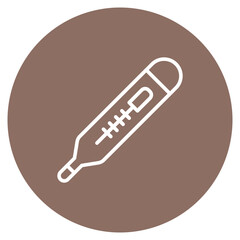 Fever Thermometer icon vector image. Can be used for Infectious Diseases.