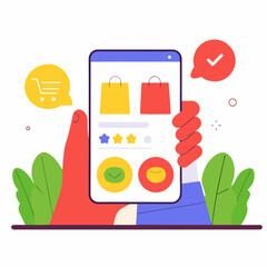 Person Comparing Prices with AI Shopping Assistant