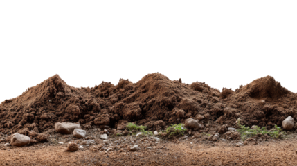 Soil Landscape Close-up: An intimate glimpse of fertile soil, revealing texture, detail, and the essence of the earth.