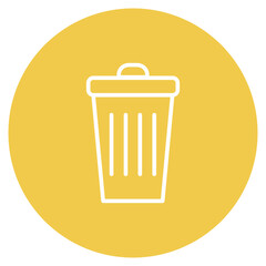 Waste icon vector image. Can be used for Lab.