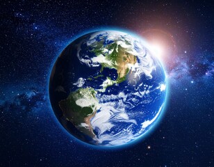 Obraz premium earth in space 