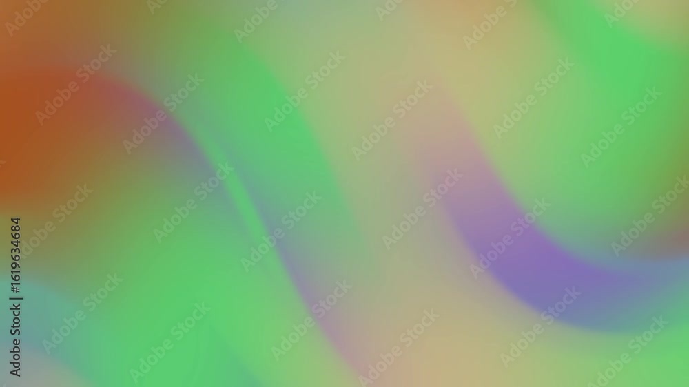 Poster abstracts soft colorful gradient background animation with smooth transitions and subtle wave-like m