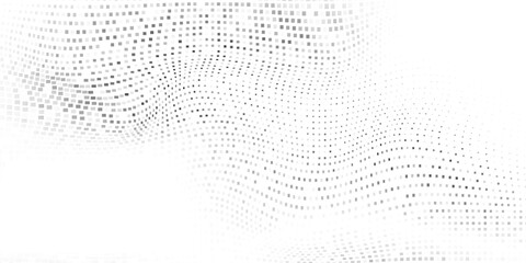 Simple dotted halftone gradient texture. Vanishing polka dot background abstract modern