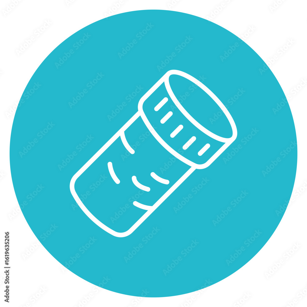 Poster cork icon vector image. can be used for fabric features.