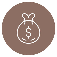 Money icon vector image. Can be used for Supermarket.