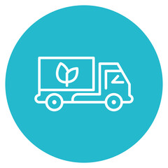 Eco Transport icon vector image. Can be used for Battery and Power.