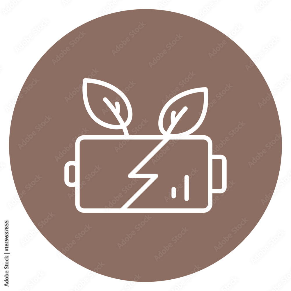 Poster remove battery icon vector image. can be used for battery and power.