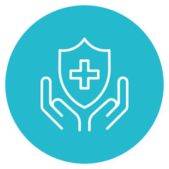 Obraz premium Protection icon vector image. Can be used for Battery and Power.