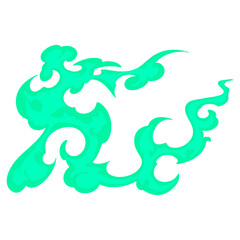 Obraz premium Flames Fire Smoke Illustration Element