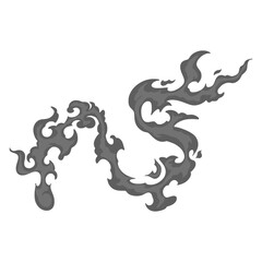 Obraz premium Flames Fire Smoke Illustration Element