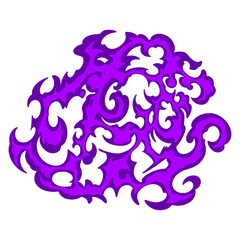 Flames Fire Smoke Illustration Element